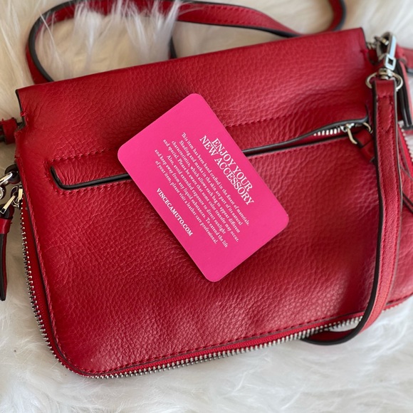 Vince Camuto Eris Leather Crossbody Bag - Picture 2 of 8